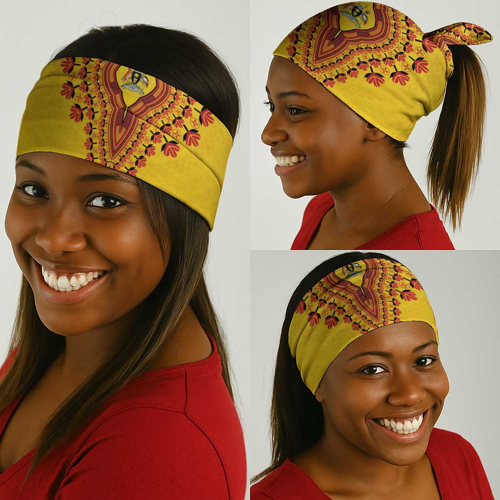 Afro Uganda Neck Gaiter African Dashiki Style - African Pride