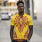 Personalized Afro Uganda Polo Shirt African Dashiki Style - African Pride