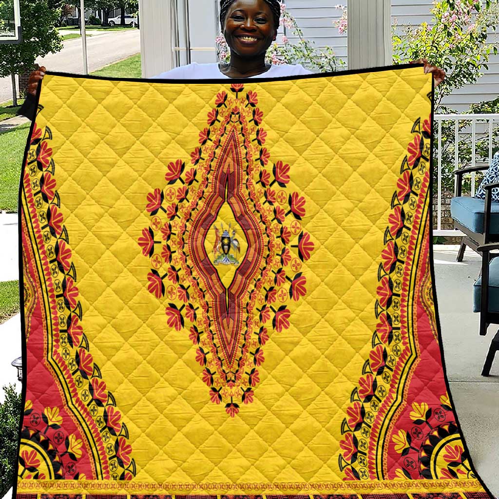 Afro Uganda Quilt African Dashiki Style - African Pride