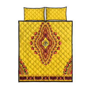 Afro Uganda Quilt Bed Set African Dashiki Style - African Pride