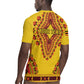 Personalized Afro Uganda Rugby Jersey African Dashiki Style - African Pride