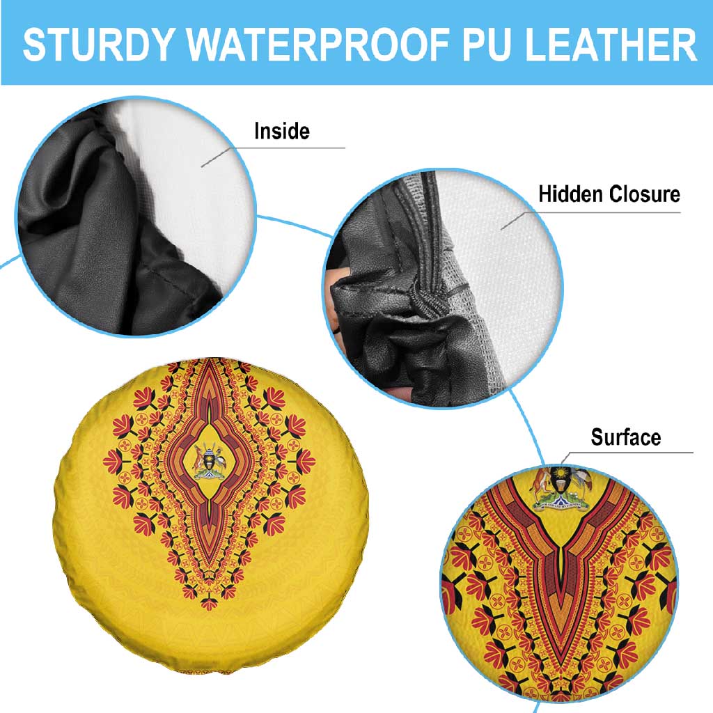 Afro Uganda Spare Tire Cover African Dashiki Style - African Pride