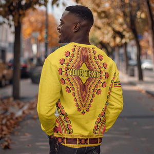 Personalized Afro Uganda Sweatshirt African Dashiki Style - African Pride