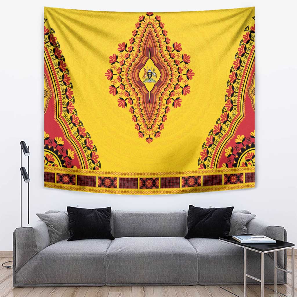 Afro Uganda Tapestry African Dashiki Style - African Pride