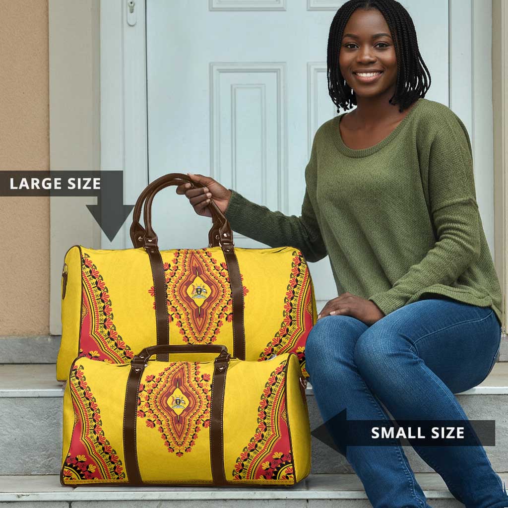 Uganda African Dashiki Travel Bag