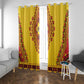 Afro Uganda Window Curtain African Dashiki Style - African Pride