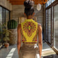 Personalized Afro Uganda Women Sleeveless Polo Shirt African Dashiki Style - African Pride