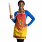 Zimbabwe African Dashiki Apron