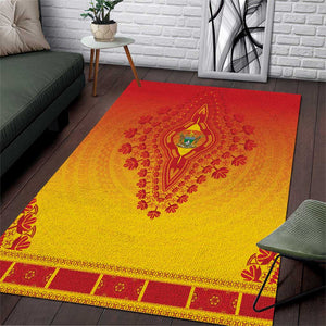 Afro Zimbabwe Area Rug African Dashiki Style - African Pride