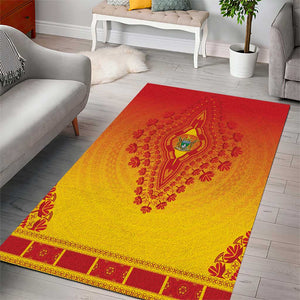 Afro Zimbabwe Area Rug African Dashiki Style - African Pride
