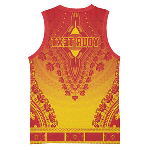 Personalized Afro Zimbabwe Basketball Jersey African Dashiki Style - African Pride