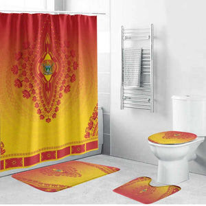 Zimbabwe African Dashiki Bathroom Set