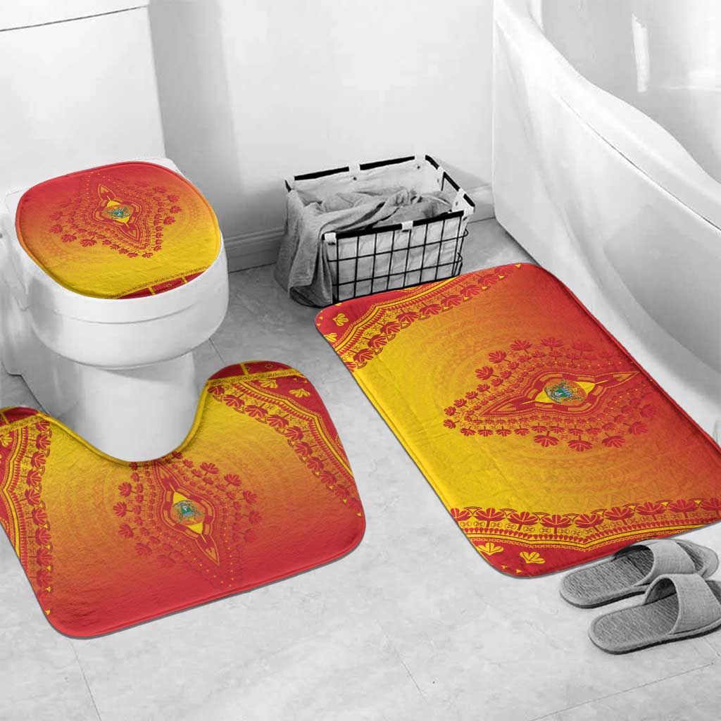 Zimbabwe African Dashiki Bathroom Set