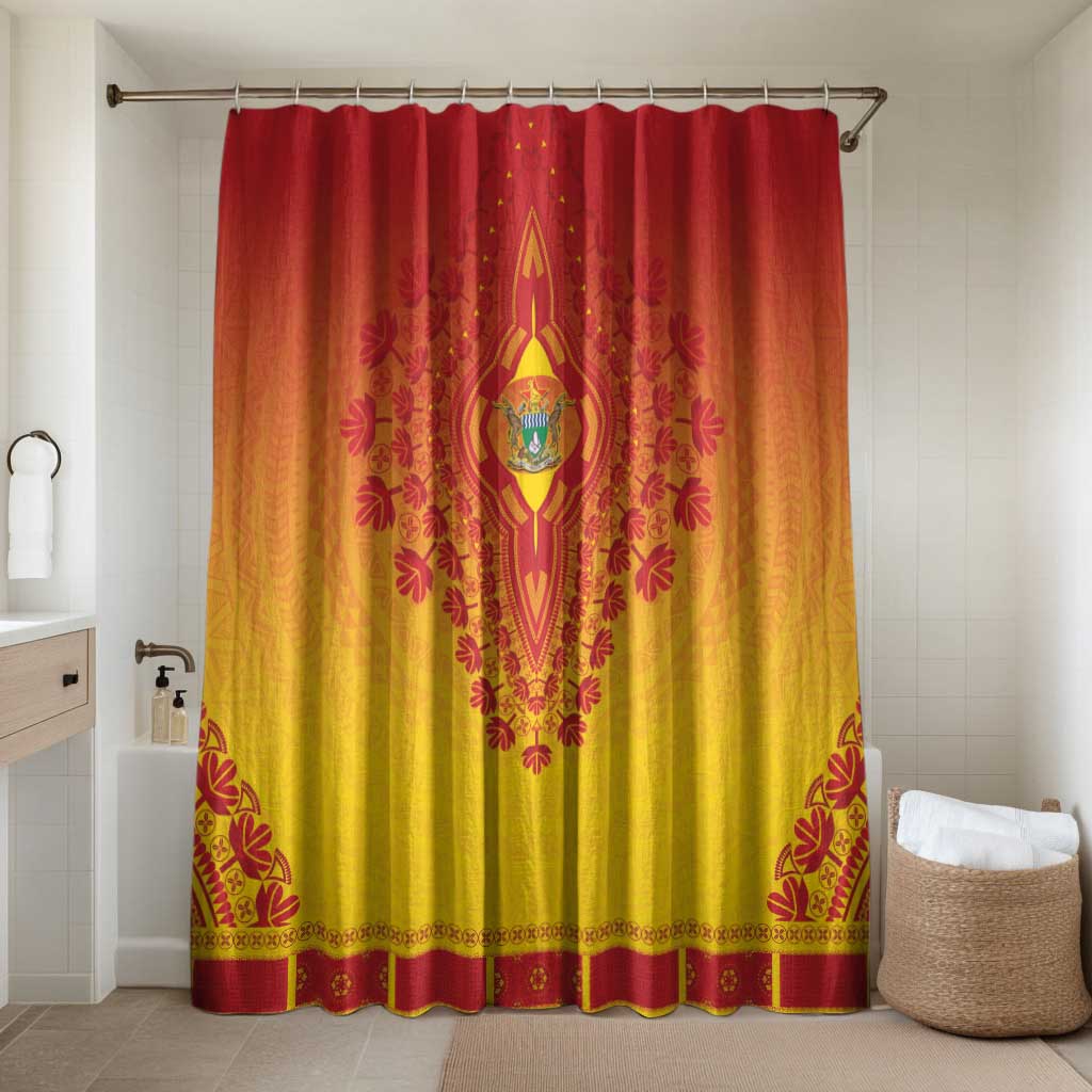 Zimbabwe African Dashiki Bathroom Set