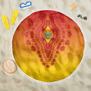 Afro Zimbabwe Beach Blanket African Dashiki Style - African Pride