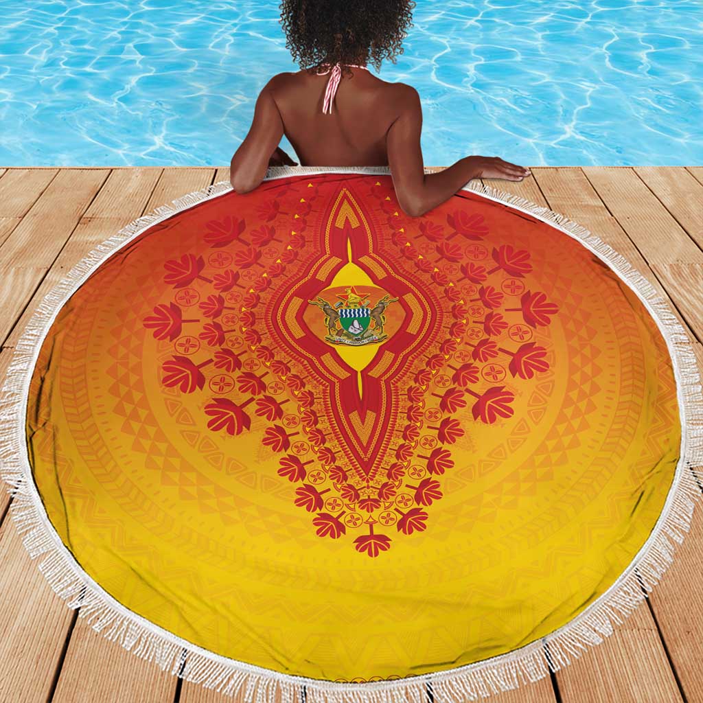 Afro Zimbabwe Beach Blanket African Dashiki Style - African Pride