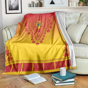 Afro Zimbabwe Blanket African Dashiki Style - African Pride