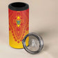 Personalized Afro Zimbabwe 4 in 1 Can Cooler Tumbler African Dashiki Style - African Pride