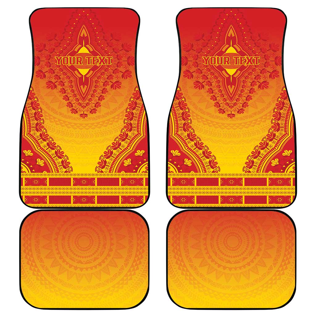 Personalized Afro Zimbabwe Car Mats African Dashiki Style - African Pride