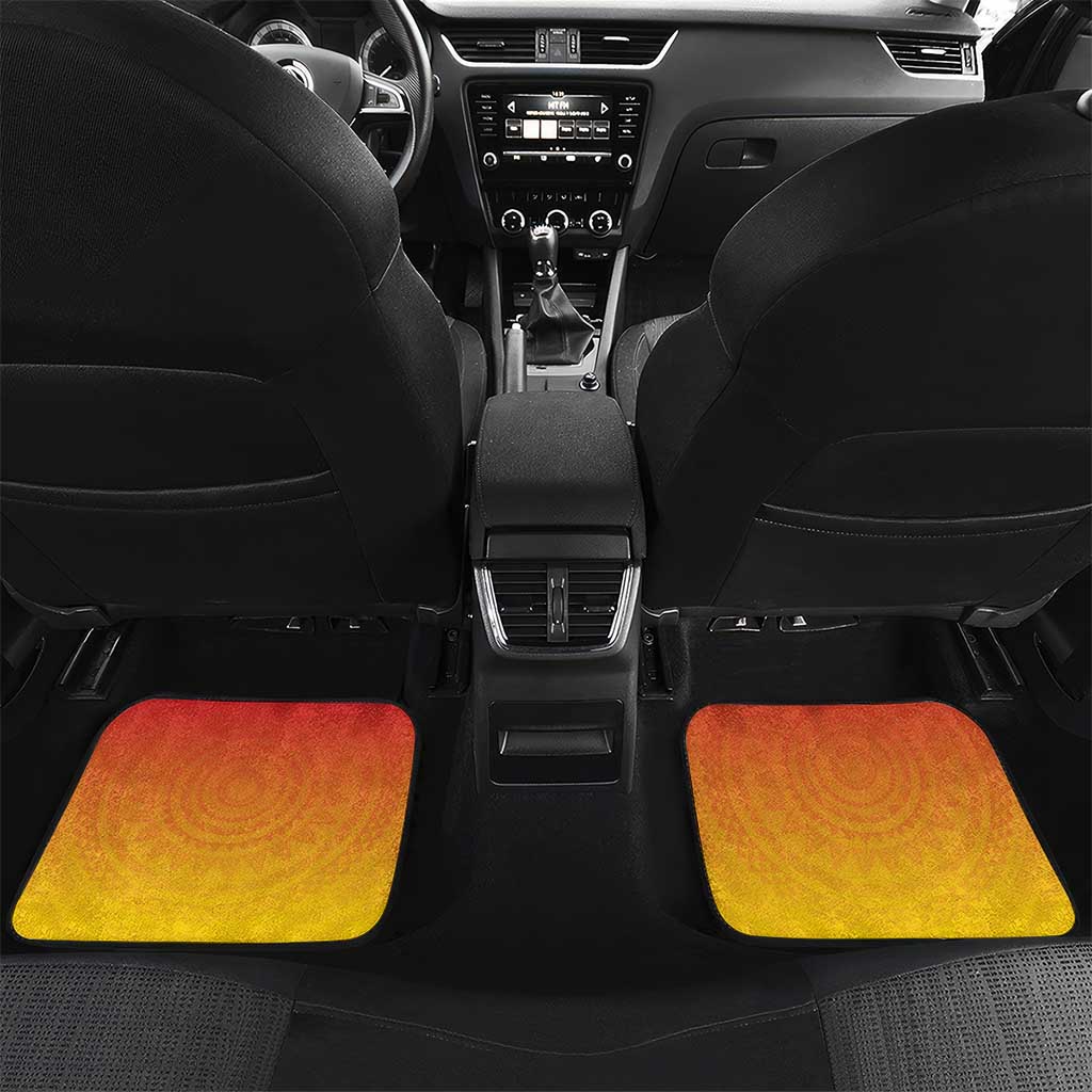 Personalized Afro Zimbabwe Car Mats African Dashiki Style - African Pride