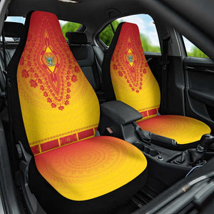 Afro Zimbabwe Car Seat Cover African Dashiki Style - African Pride