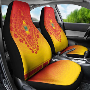 Afro Zimbabwe Car Seat Cover African Dashiki Style - African Pride