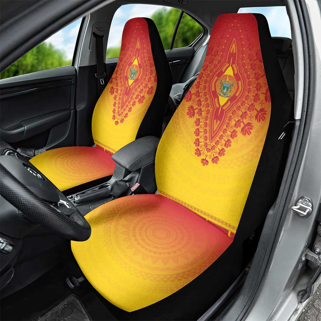 Afro Zimbabwe Car Seat Cover African Dashiki Style - African Pride
