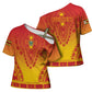 Personalized Zimbabwe African Dashiki Cross Shoulder Shirt