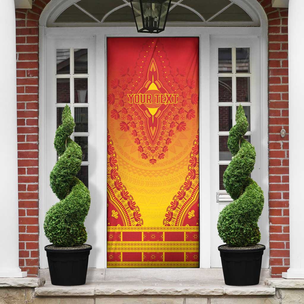Personalized Zimbabwe African Dashiki Door Cover