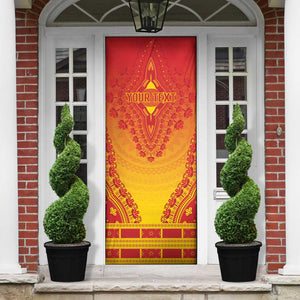 Personalized Zimbabwe African Dashiki Door Cover