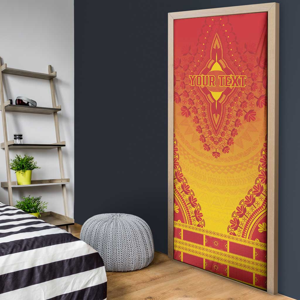 Personalized Zimbabwe African Dashiki Door Cover