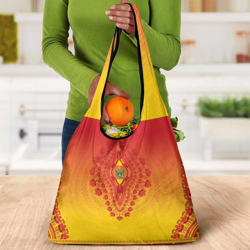 Afro Zimbabwe Grocery Bag African Dashiki Style - African Pride