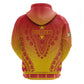 Personalized Afro Zimbabwe Hoodie African Dashiki Style - African Pride