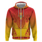 Personalized Afro Zimbabwe Hoodie African Dashiki Style - African Pride