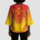 Personalized Zimbabwe African Dashiki Kimono Sleeve Blouse