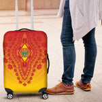 Afro Zimbabwe Luggage Cover African Dashiki Style - African Pride