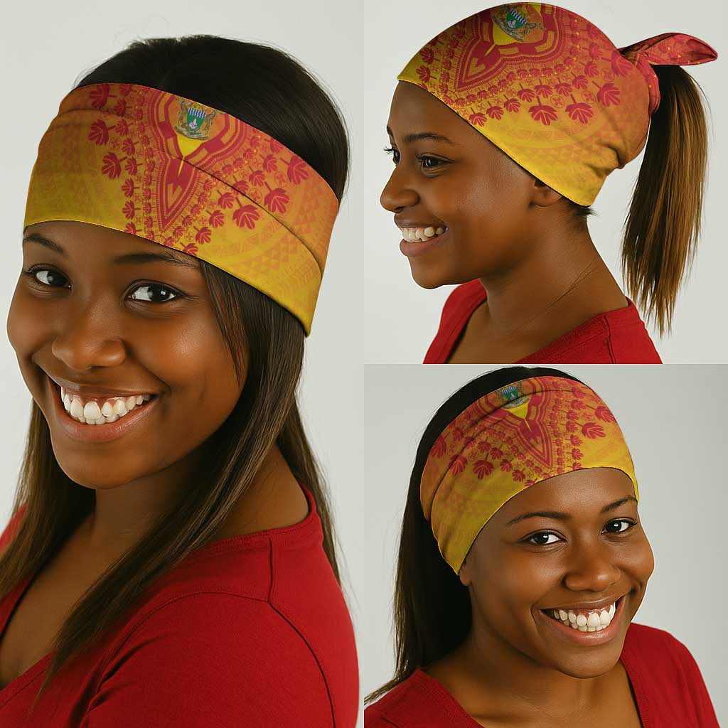Afro Zimbabwe Neck Gaiter African Dashiki Style - African Pride