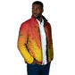 Personalized Zimbabwe African Dashiki Padded Jacket