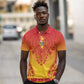 Personalized Afro Zimbabwe Polo Shirt African Dashiki Style - African Pride