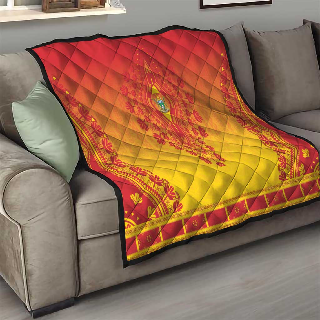 Afro Zimbabwe Quilt African Dashiki Style - African Pride