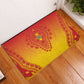 Afro Zimbabwe Rubber Doormat African Dashiki Style - African Pride