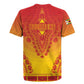 Personalized Afro Zimbabwe Rugby Jersey African Dashiki Style - African Pride