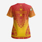 Personalized Zimbabwe African Dashiki Scrub Top - African Pride