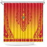 Afro Zimbabwe Shower Curtain African Dashiki Style - African Pride