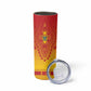 Personalized Afro Zimbabwe Skinny Tumbler African Dashiki Style - African Pride