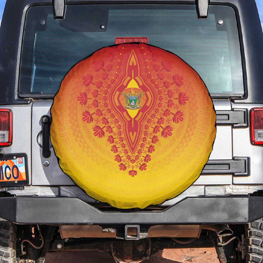 Afro Zimbabwe Spare Tire Cover African Dashiki Style - African Pride