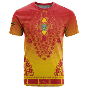 Personalized Afro Zimbabwe T shirt African Dashiki Style - African Pride