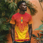 Personalized Afro Zimbabwe T shirt African Dashiki Style - African Pride