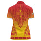Personalized Afro Zimbabwe Women Polo Shirt African Dashiki Style - African Pride
