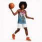 Personalised Cape Verde Christmas Basketball Jersey Manatee Feliz Natal - African Pride